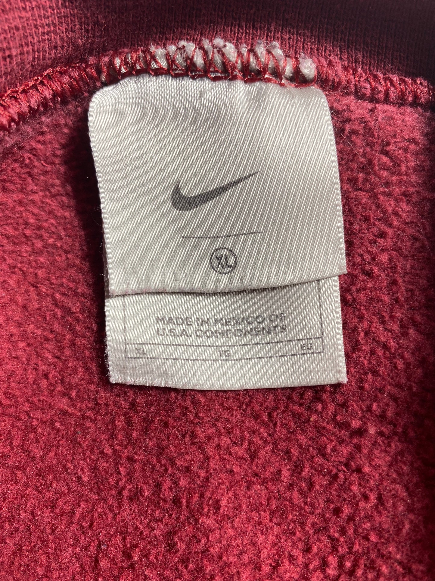 90’s NIKE MINI SWOOSH Size XL Vintage Sweat-shirt / F2669S
