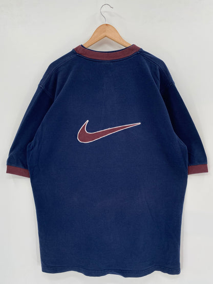 90's NIKE MINI SWOOSH Size XXL Vintage T-shirt / E9531T