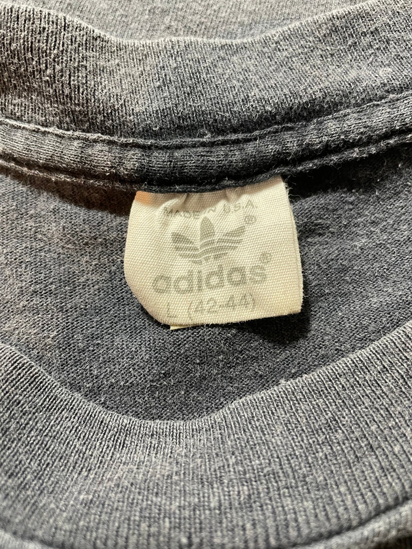 90's ADIDAS Made in USA Size L Vintage T-Shirt / F27T
