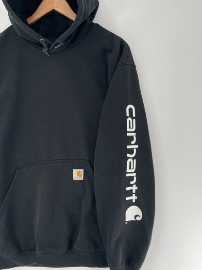 Vintage CARHARTT Size L Hoodie Sweat-Shirt / F4342S