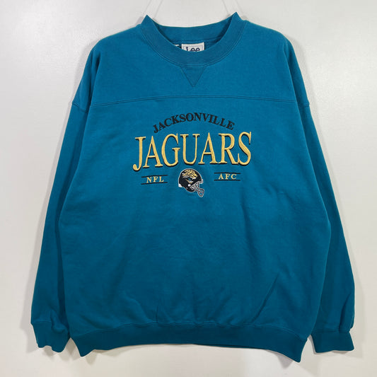 (XXL) 90’s JACKSONVILLE JAGUARS Vintage NFL Sweatshirt / A1020S