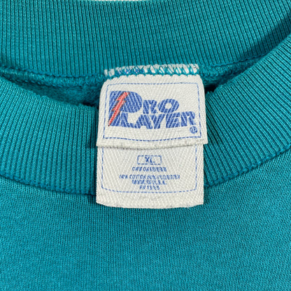 (XL) 90's MIAMI DOLPHINS Vintage NFL Sweatshirt/ A0828S