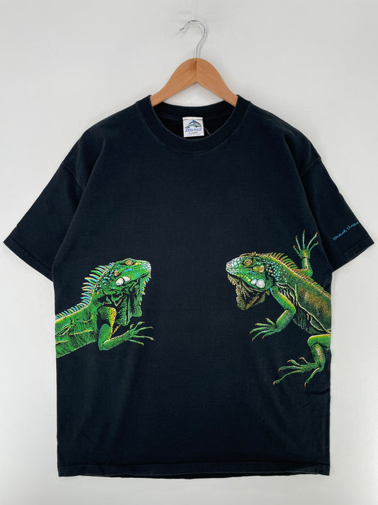 90's CHAMELEON Made in USA Size XL Vintage T-Shirt / G2905T