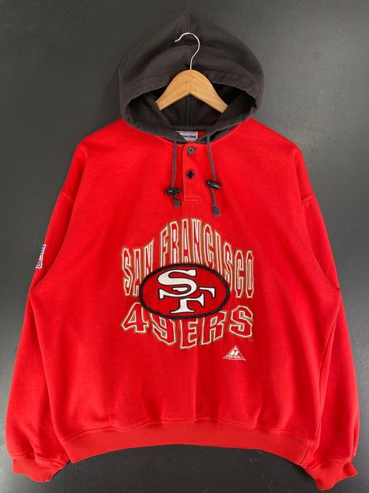 90’s APEX ONEx SAN FRANCISCO 49ERS Size XL NFL Sweat-Shirt / F6712S