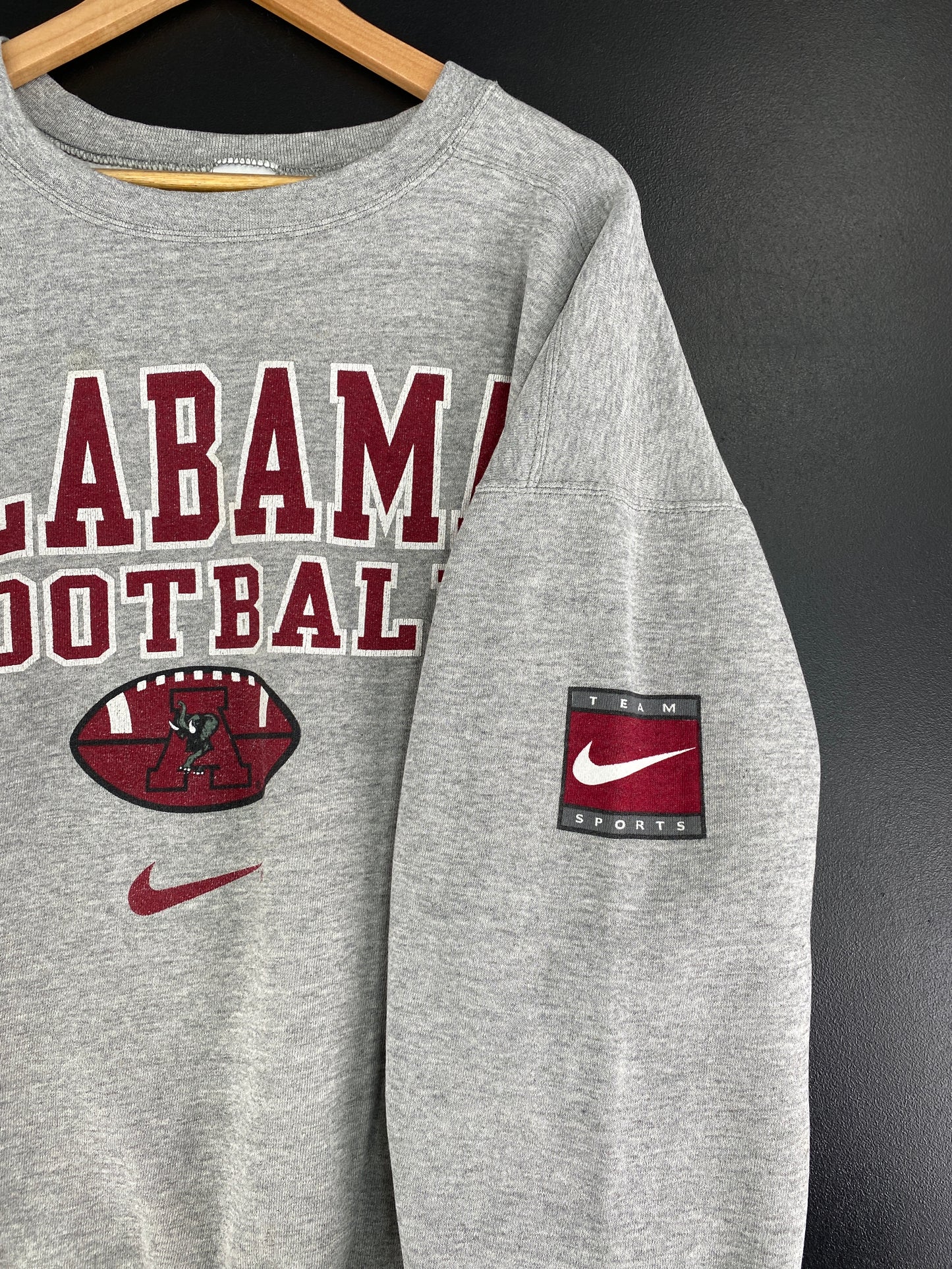 90's NIKE x ALABAMA Made in USA Size XL Vintage College Sweat-Shirt / F3921S