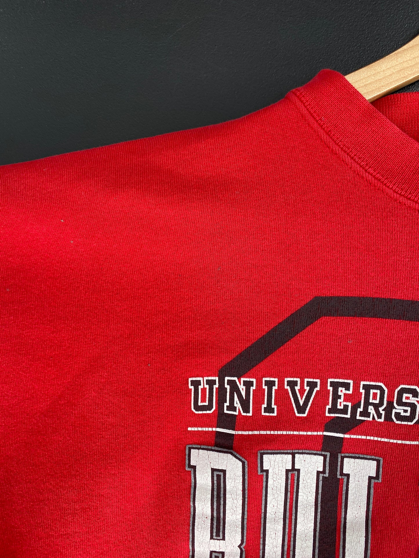 90's GEORGIA BULLDOGS Made in USA Size L Vintage College Sweat-shirt / F4080S