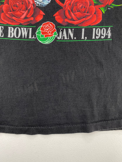 1994 SALEM X WISCONSIN Made in USA Size L Vintage College T-shirt / F8308T