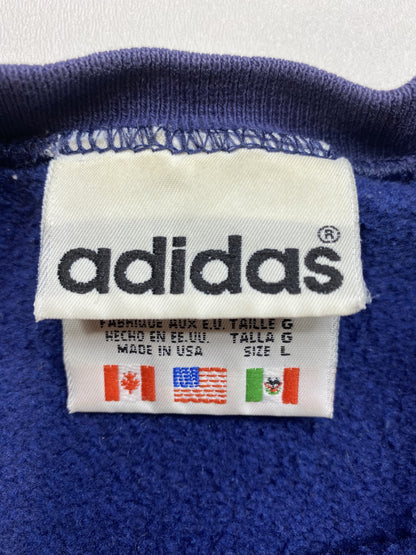 90’s ADIDAS Made in USA Size L Vintage Sweat-Shirt / F7242S