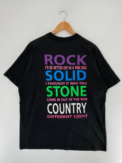 80’s DONG STONE Made in USA Size XL Vintage Music Tour T-shirt / G2742T