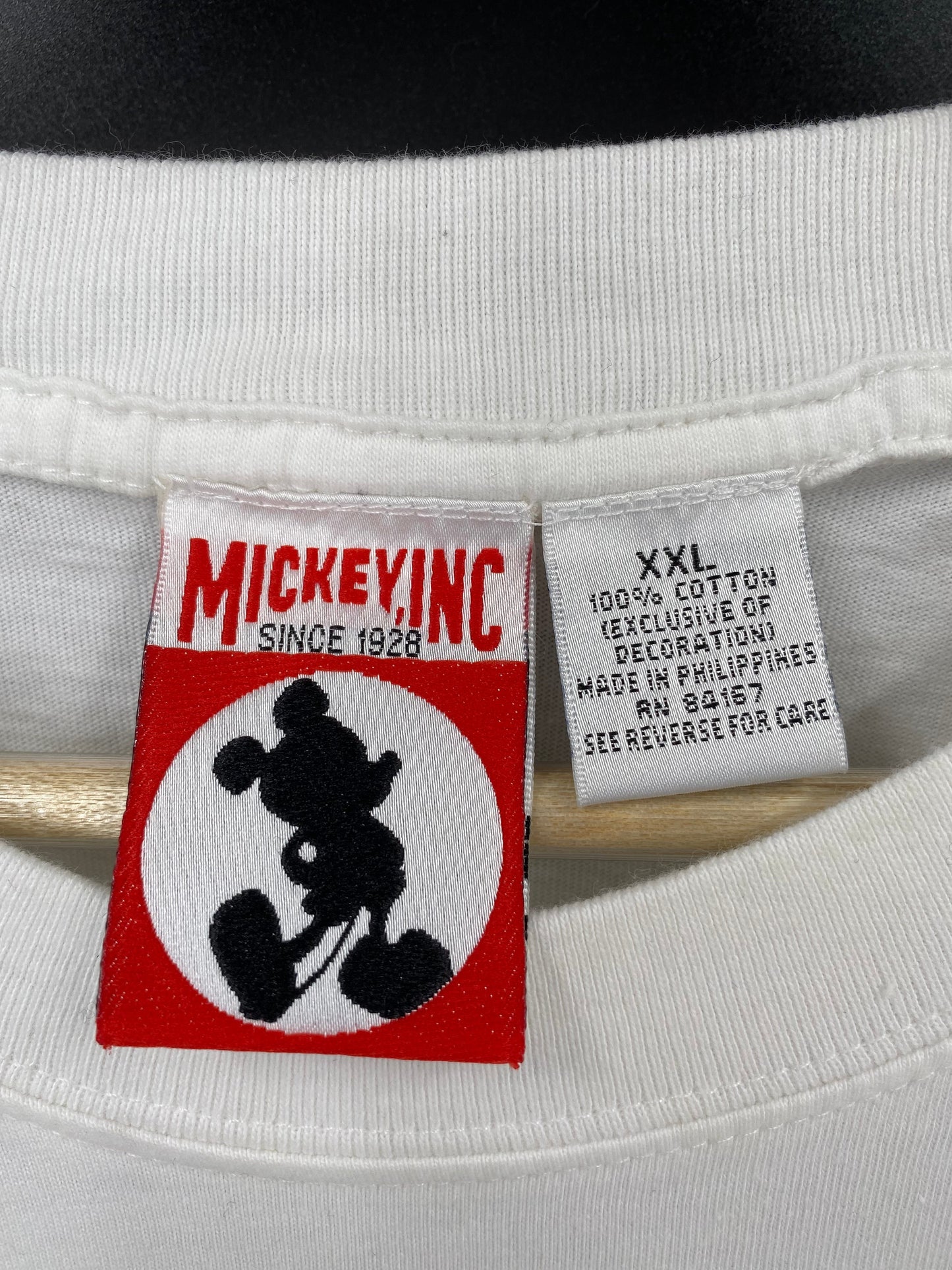 90’s DISNEY MICKEY AND MINNIE Size XXL Vintage T-Shirt / E8213T