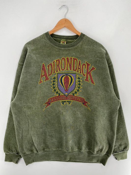 90's ADIRONDACK Made in USA Size XL Vintage Sweat-shirt / G2159S