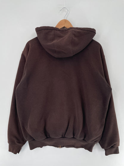 Vintage CARHARTT Size M Zip-up Hoodie Sweat-Shirt / F4338S