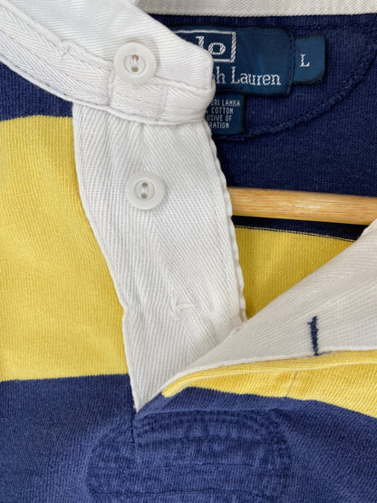 Vintage POLO RALPH LAUREN Size L Rugby-Shirt / G1331R