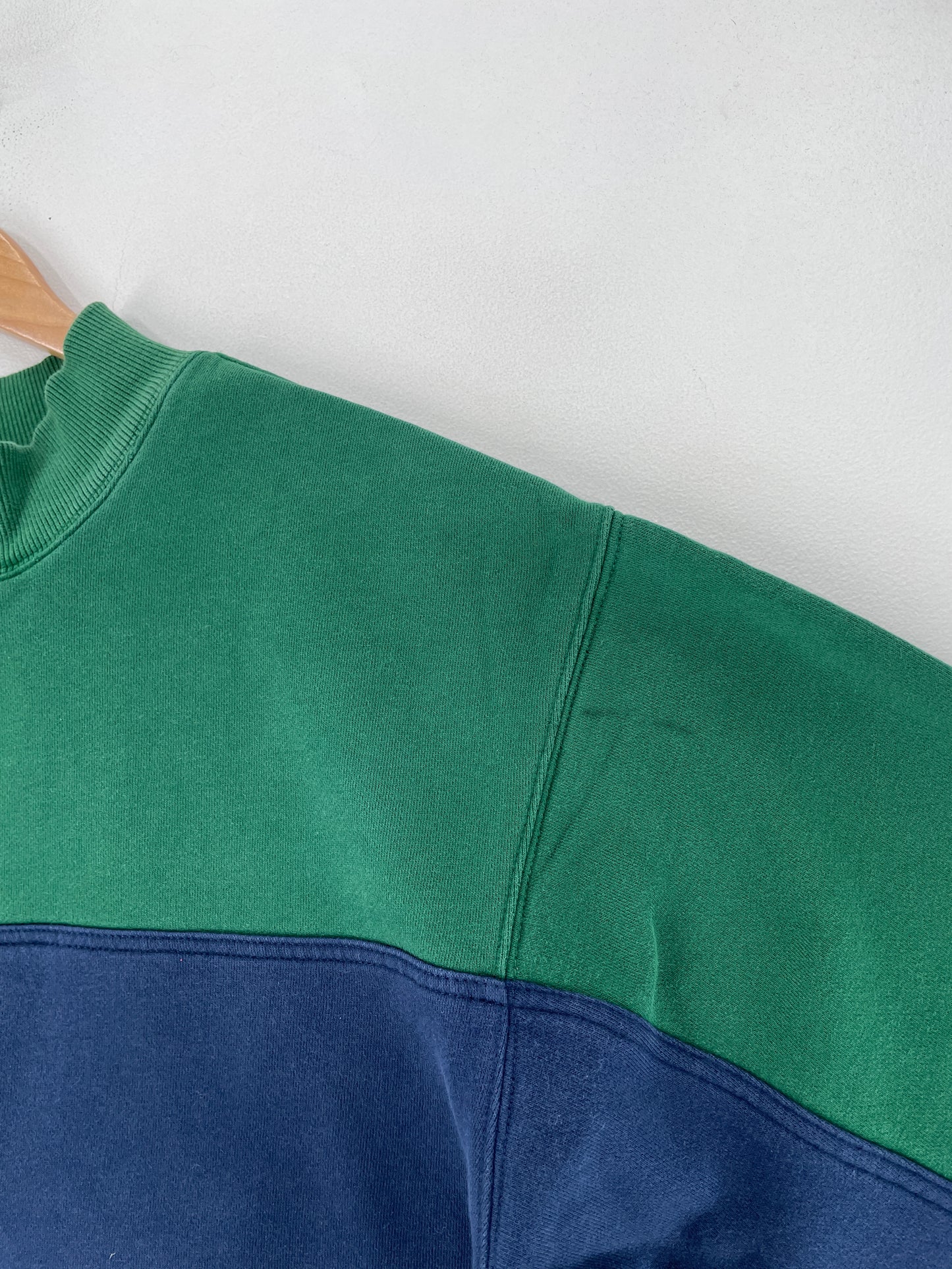 Vintage ADIDAS x NOTRE DAME Size L College Half-zip Sweat-Shirt / F5051S