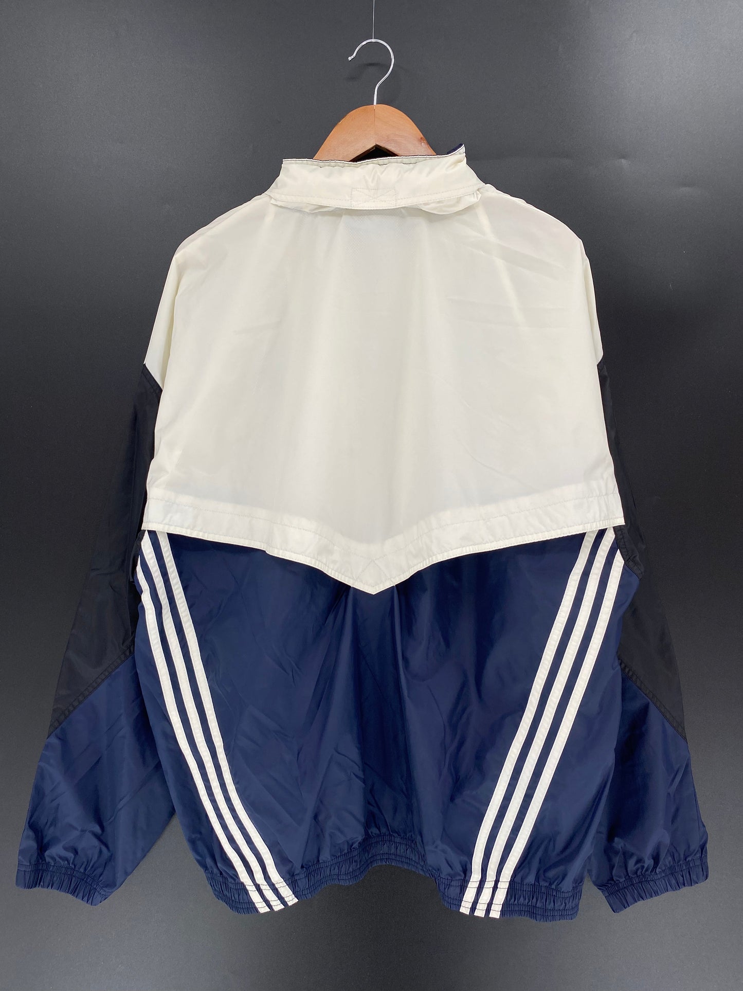 90’s ADIDAS Size L Vintage Nylon Zip-up Jacket / E9988N