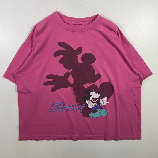 (Approx.XL) 90’s DISNEY MICKEY Vintage T-Shirt / A0824T