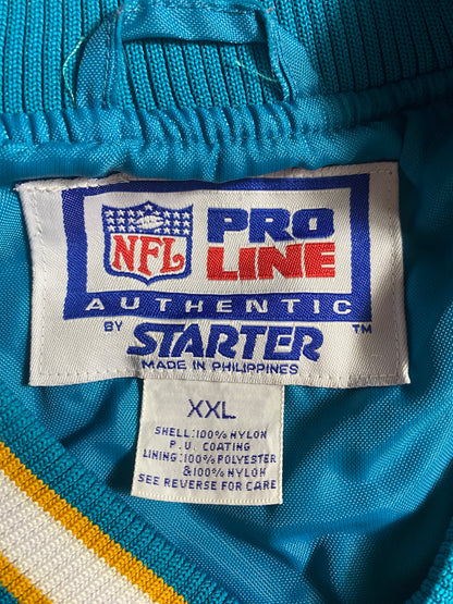 90’s STARTER x JACKSONVILLE JAGUARS Size XXL Vintage NFL Nylon Jacket / F5022N