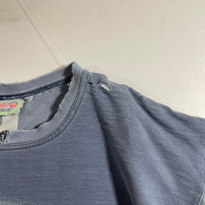 (XL) 90’s QUIKSILVER Worn-out Vintage Sweatshirt / A1342S