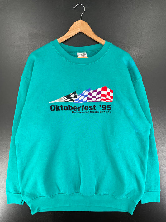 1995 OKTOBERFEST BMW Size XXL Vintage Sweat-shirt / F2902S