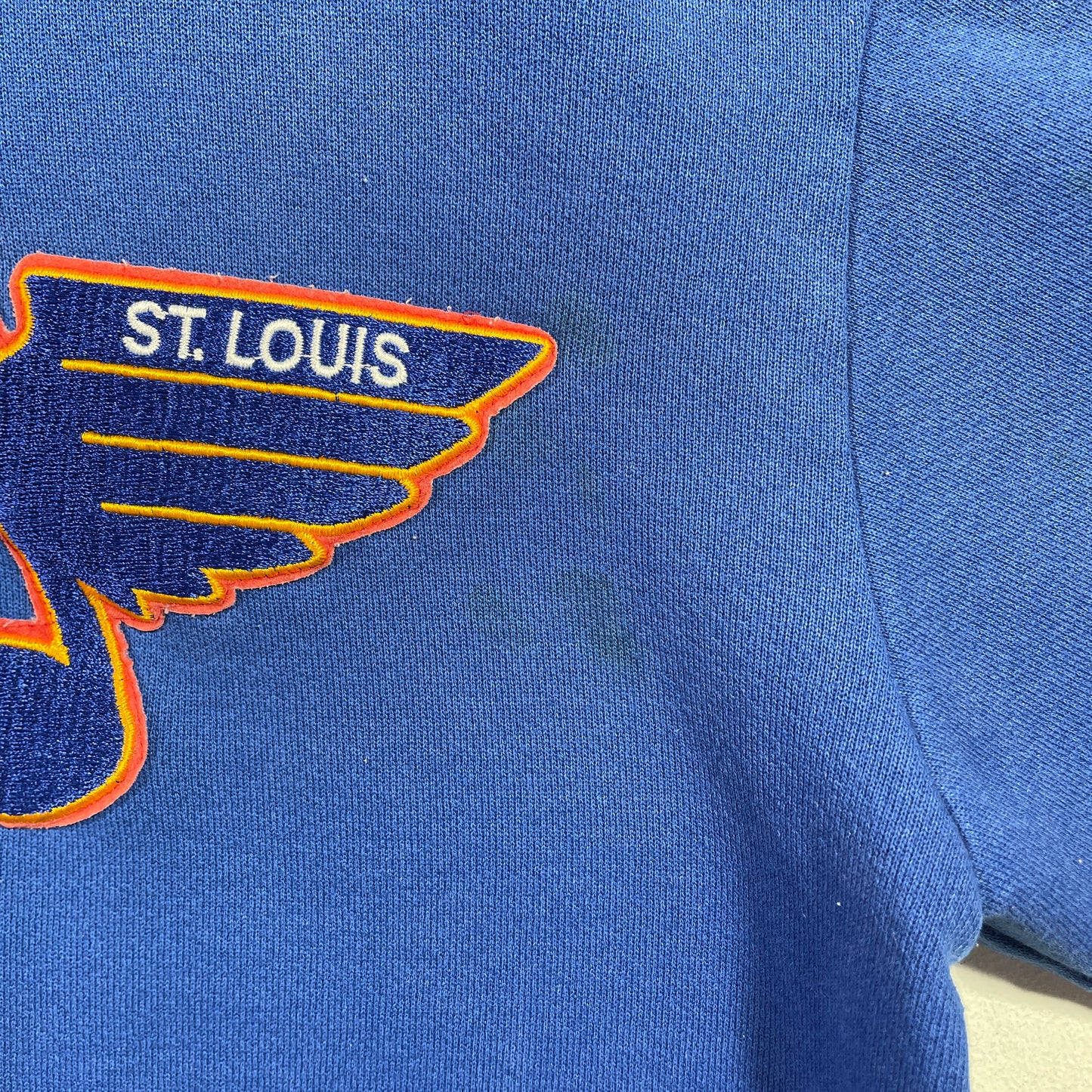 (L) 90's ST. LOUIS BLUES Vintage NHL Sweatshirt / A0998S