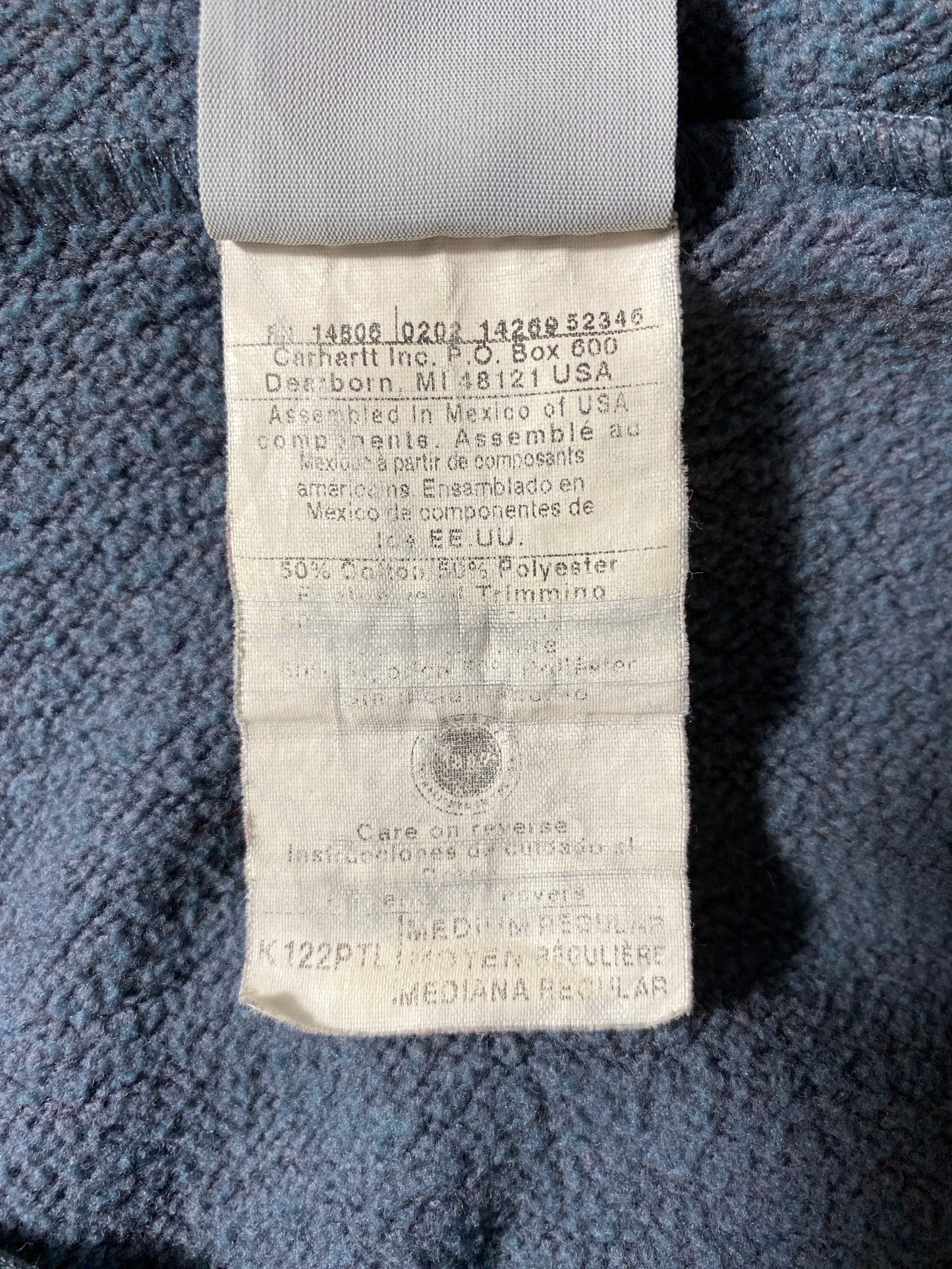 Vintage CARHARTT Size M Hoodie Sweat-Shirt / F1193S