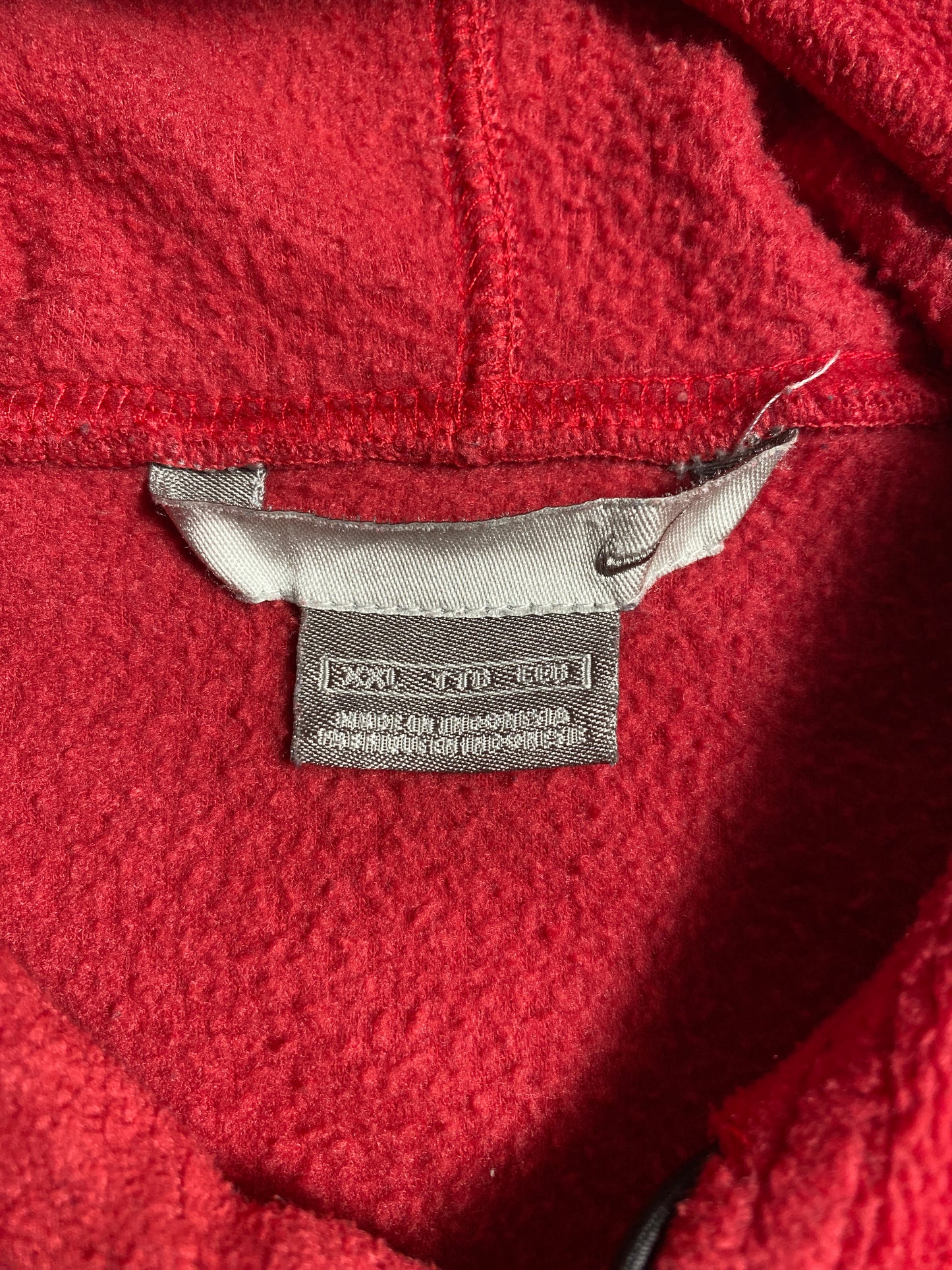 00' NIKE Size XXL Vintage Hoodie Fleece Jacket / G4205F