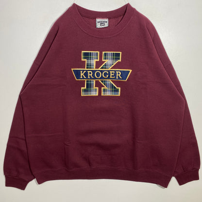 (XXL) 90's KROGER College Sweat-shirt / A0524S
