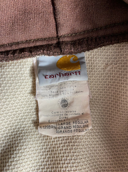 90’s CARHARTT Size L Zip-up Sweat-Shirt / G4584S