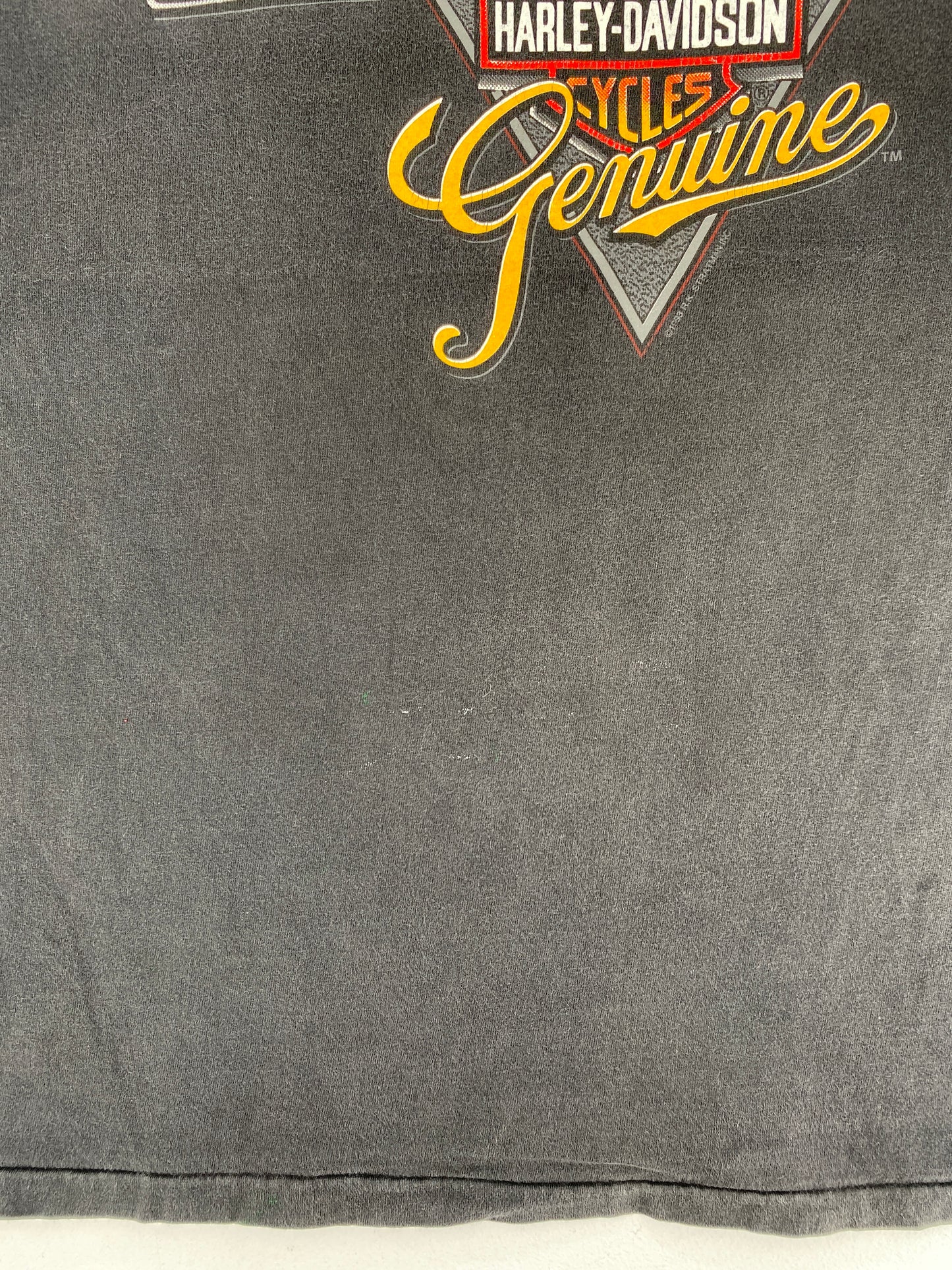 90's HARLEY DAVIDSON Made in USA Size XL Vintage T-Shirt / F3869T