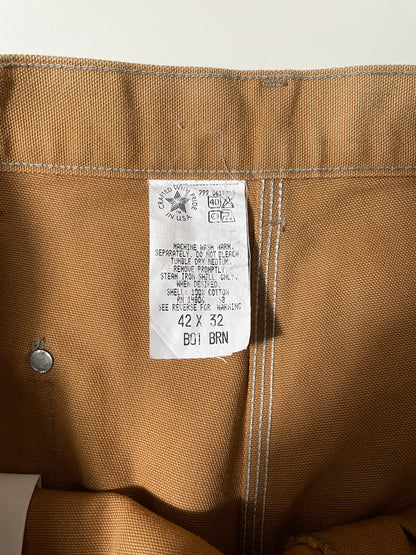 (W40xL31) Vintage CARHARTT Double Knee Pants / A1318P