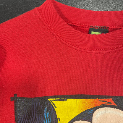 (L) 90's DISNEY MICKEY Vintage Sweatshirt / A1554S