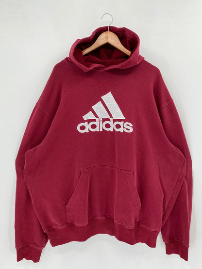.Vintage ADIDAS Size XXL Hoodie Sweat-Shirt / E8007S