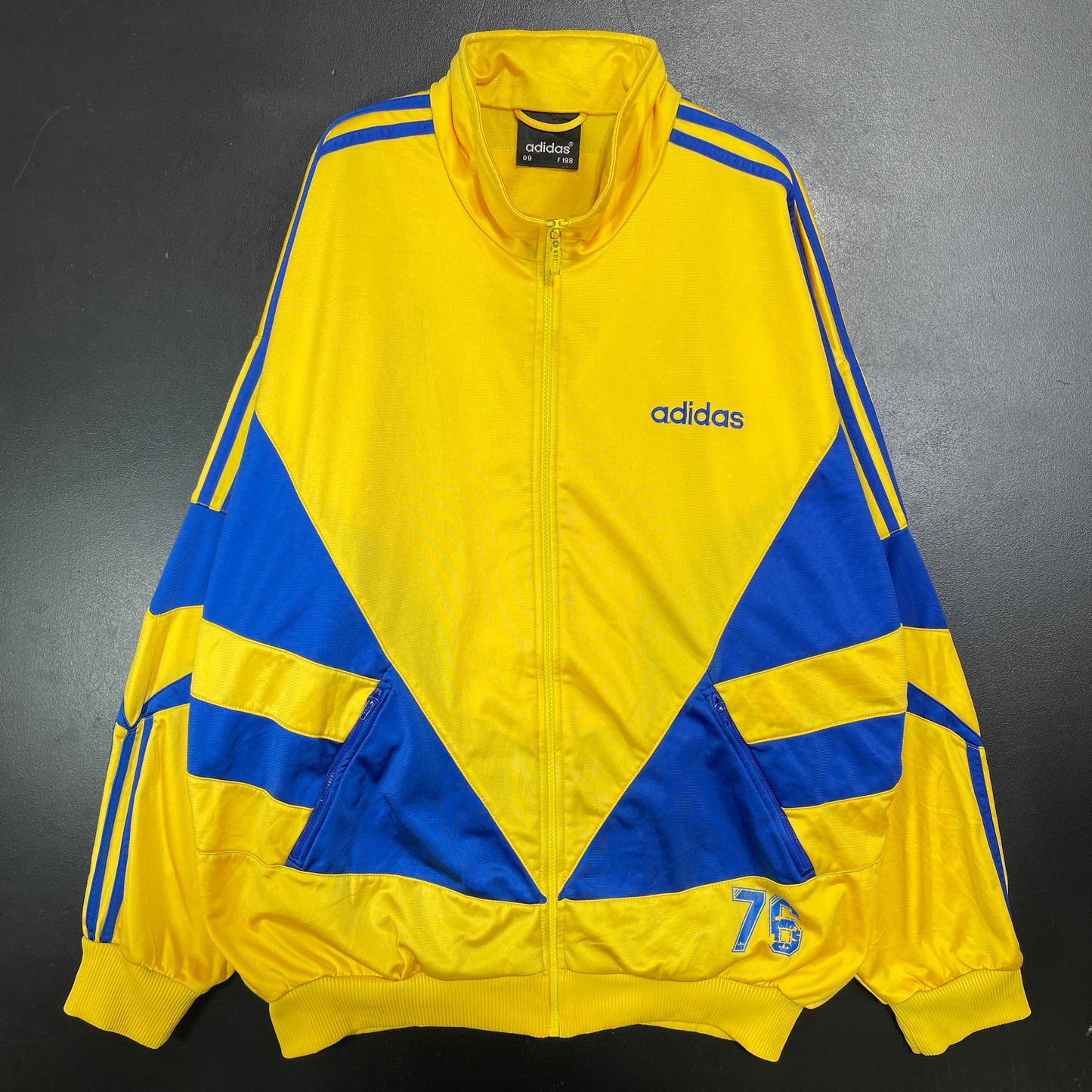 (XL) 90’s ADIDAS BIRKEBEINEREN Vintage Track Jacket / A1515J