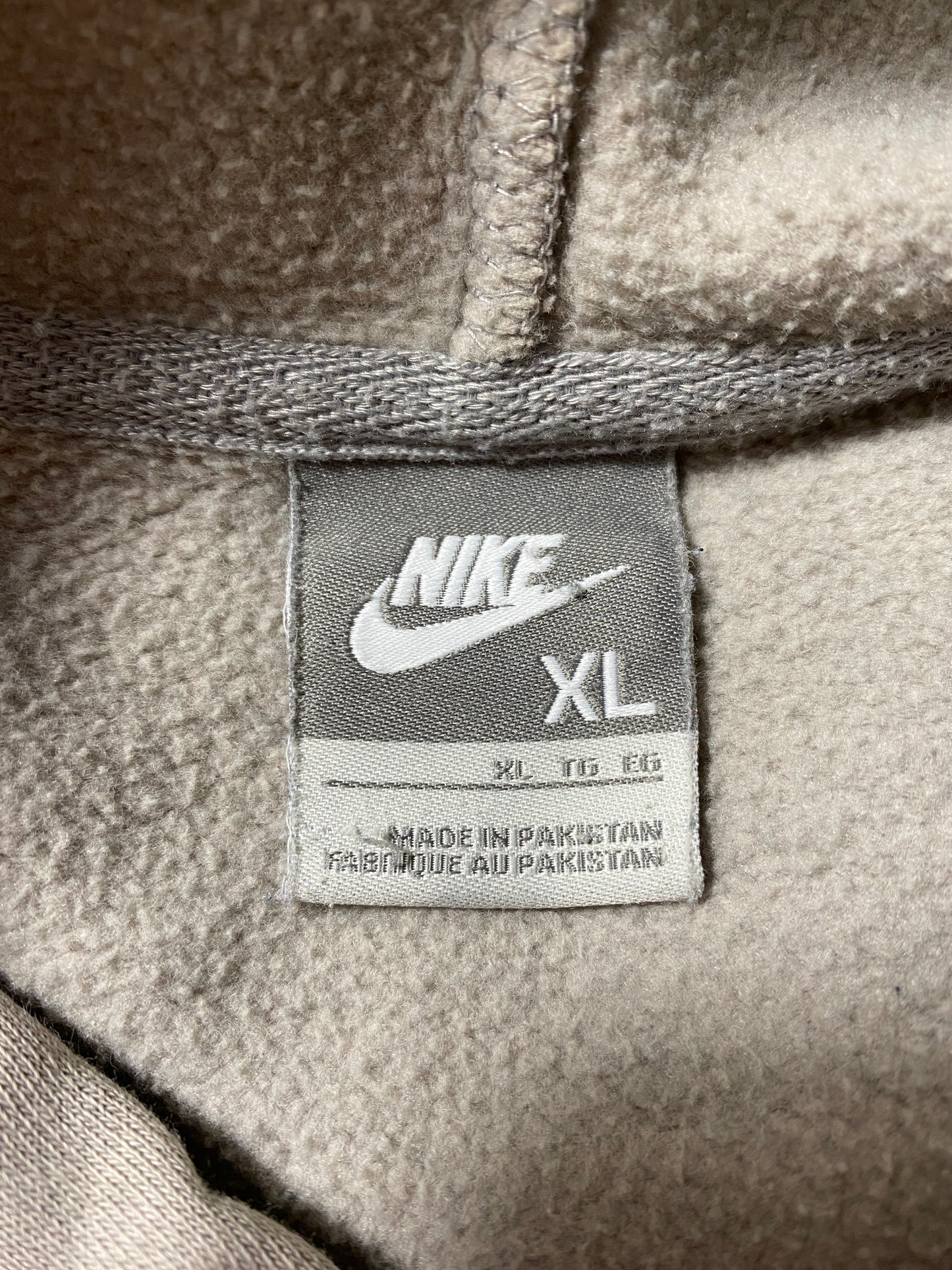 00’ NIKE Size XL Vintage Zip-ip Hoodie / G6384S