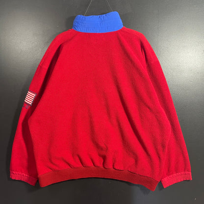 (Approx.L) 90’s POLO RALPH LAUREN TEAM USA Vintage Fleece / A1218F