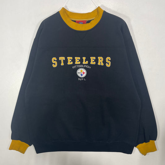 (L) 00' PITTSBURGH STEELERS Vintage NFL Sweatshirt / A1573S