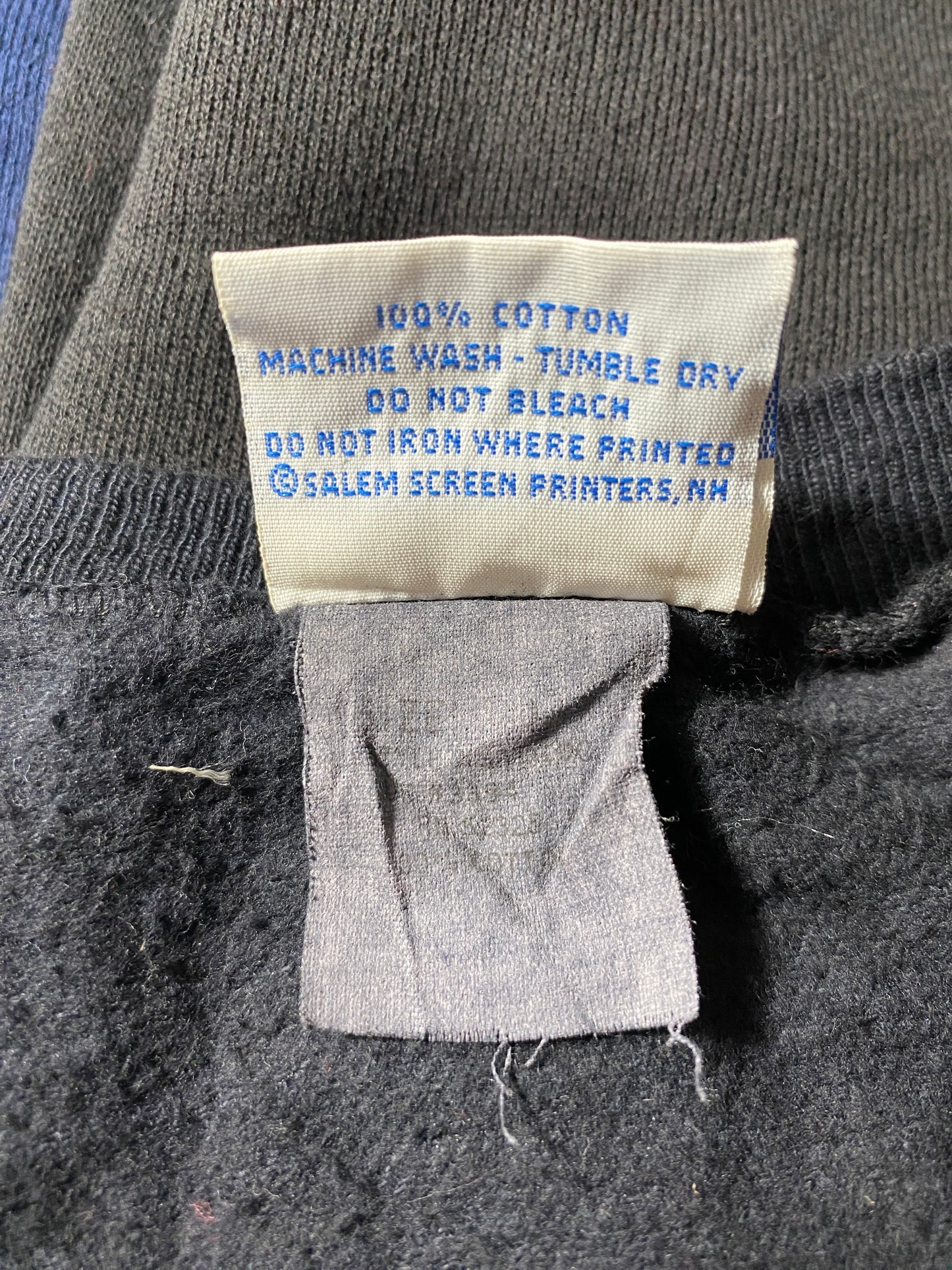 90's DEADSTOCK SALEM x NEW YORK KNICKS Size XL Vintage NBA Cotton-Shirt / F4431S