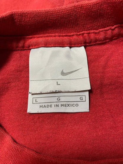 90's NIKE MINI SWOOSH Size L Vintage T-Shirt / F1379T