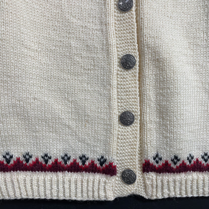 (Approx.Ladies.M) Vintage Nordic Wool Knit Sweater / A1254K