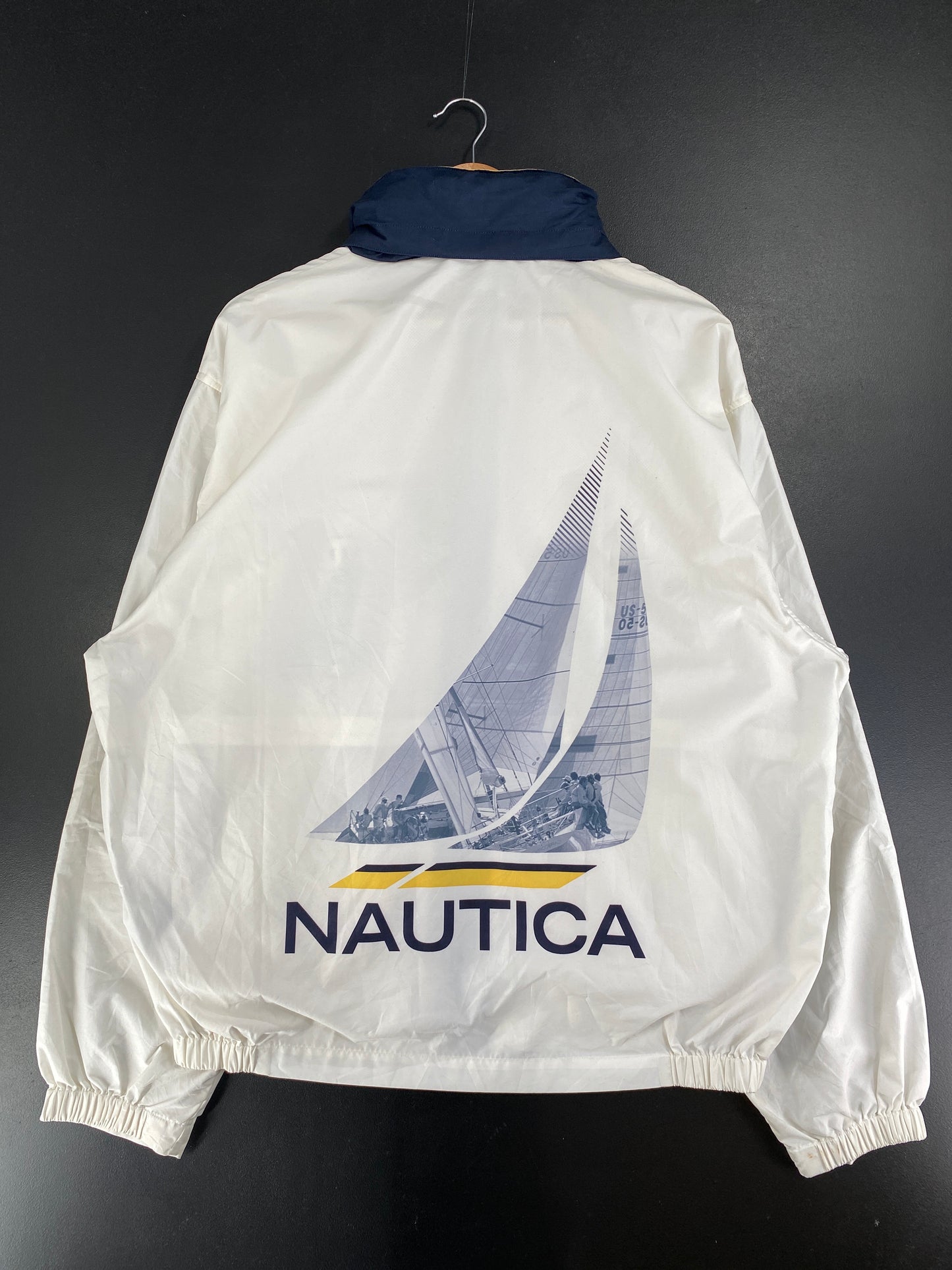 90’s NAUTICA Size XL Vintage Nylon Jacket / G3218N