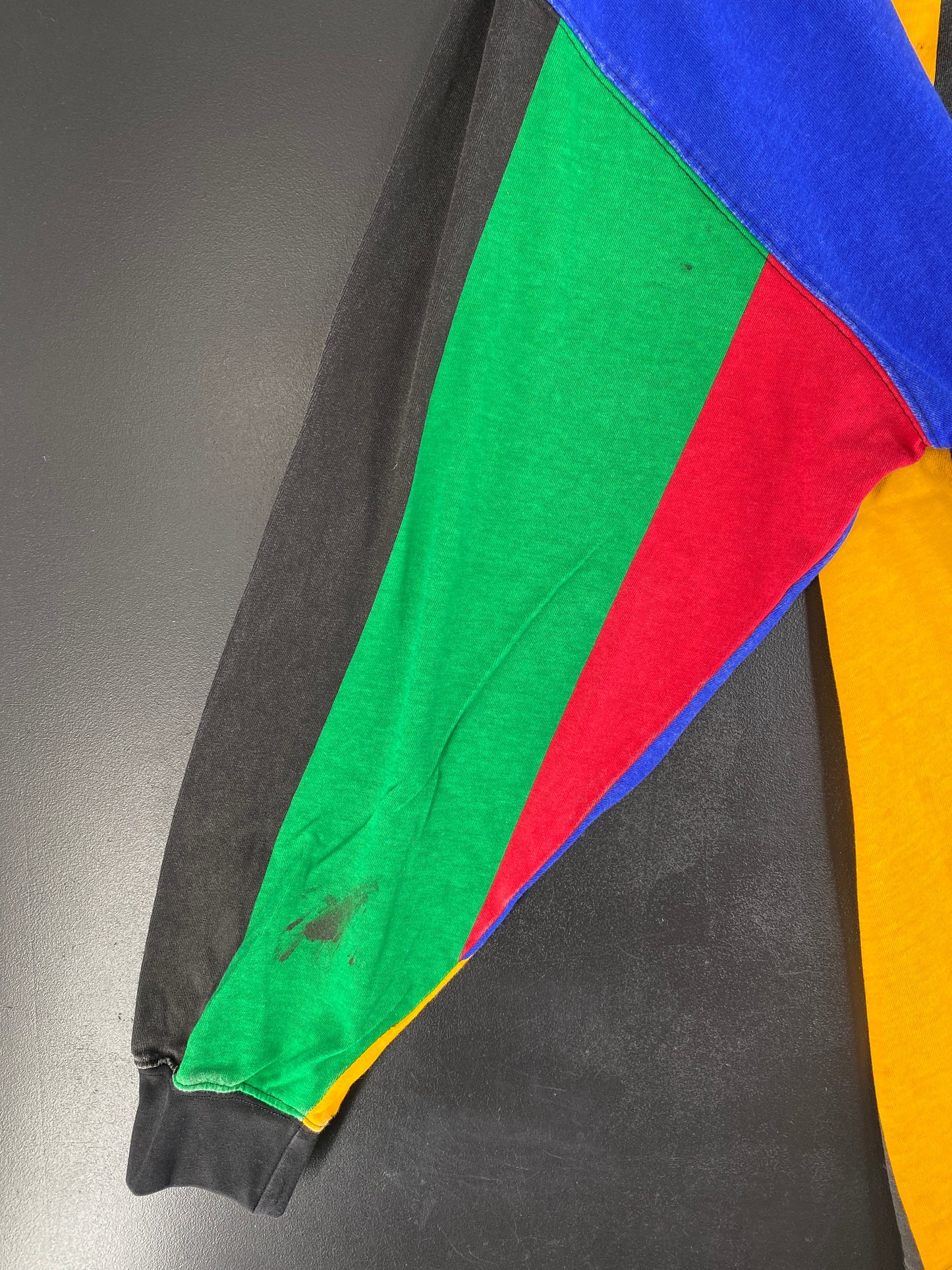 90's CHICAGO BULLS Size L Vintage NBA Rugby-Shirt / F8476R