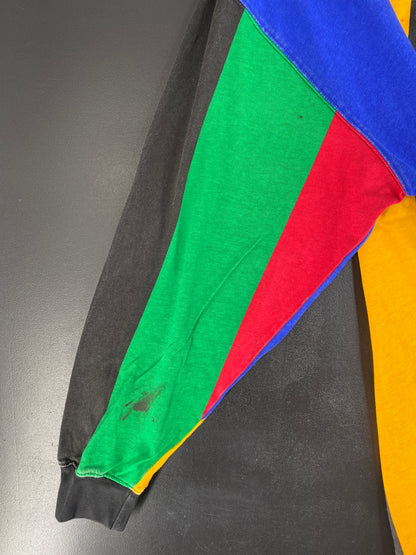 90's CHICAGO BULLS Size L Vintage NBA Rugby-Shirt / F8476R