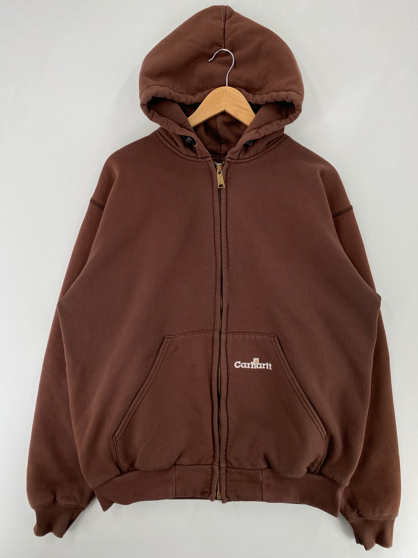 90’s CARHARTT Size L Zip-up Sweat-Shirt / G4584S