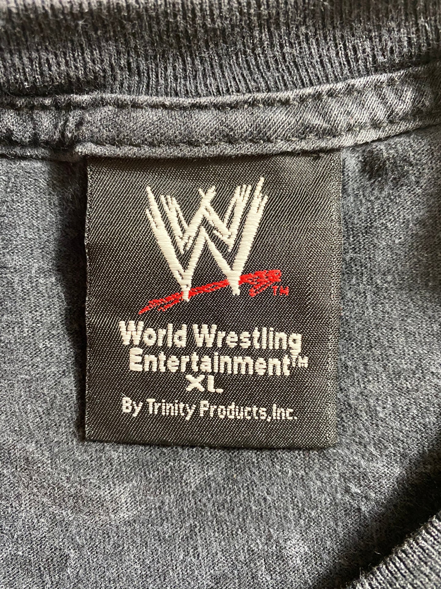 2002 THE ROCK Size XL Vintage WWE T-shirt / E8896T