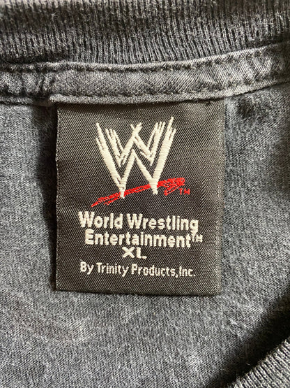 2002 THE ROCK Size XL Vintage WWE T-shirt / E8896T