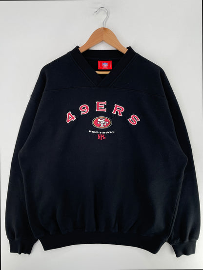 Vintage SAN FRANCISCO 49ERS Size XL NFL Sweat-Shirt / F7549S