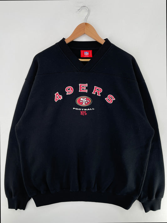 Vintage SAN FRANCISCO 49ERS Size XL NFL Sweat-Shirt / F7549S