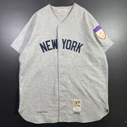 (XXXXL) Vintage MITCHELL&NESS YANKEES MLB Game Shirt / A1054B