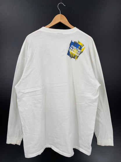 .Vintage MARITHE FRANCOIS GIRBAUD SizeXXL Long-Sleeve Shirts/ F291T