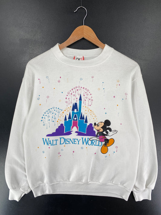 90's DISNEY MICKEY MOUSE Made in USA Size M Vintage Sweat-shirt / G4977S